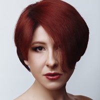 короткая женская стрижка брюнетка