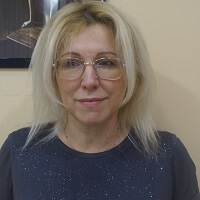 женщина до стрижки