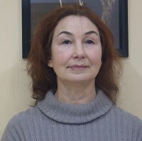 женщина до стрижки