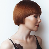 короткая женская стрижка сессон